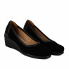 Damskie buty casual 6094 czarne połączenie buffo