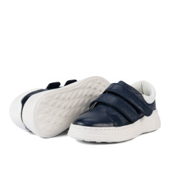 Buty sportowe damskie 6008-1sc indygo+białe