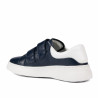 Buty sportowe damskie 6008-1sc indygo+białe