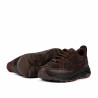 Buty casual/sport męskie 996 cafe welur kombinowany