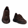 Buty casual/sport męskie 996 cafe welur kombinowany
