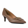Eleganckie buty damskie 1358 cappuccino