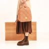 Damskie botki 3412 kakao lifestyle