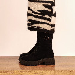 Buty damskie 3401 bufo czarne lifestyle