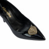 Eleganckie buty damskie 1364 lakierowana czerń