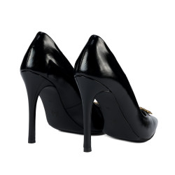 Eleganckie buty damskie 1364 lakierowana czerń