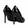 Eleganckie buty damskie 1364 lakierowana czerń