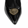 Eleganckie buty damskie 1364 lakierowana czerń