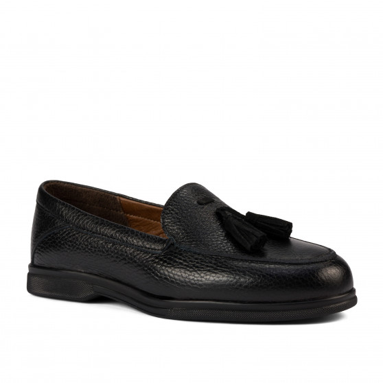 Damskie mokasyny 6096 biz czarne