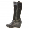 Buty damskie 3221 kawa łączone