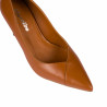 Eleganckie buty damskie 1325 koniakowy brąz