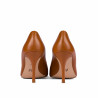 Eleganckie buty damskie 1325 koniakowy brąz