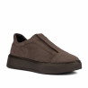Buty casual damskie 6095 zamsz piaskowy