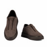 Buty casual damskie 6095 zamsz piaskowy