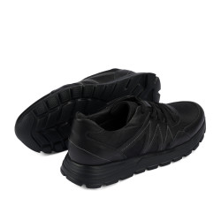 Casualne/sportowe buty męskie 997 czarne kombinowane