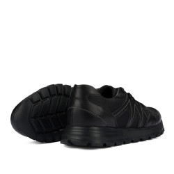Casualne/sportowe buty męskie 997 czarne kombinowane