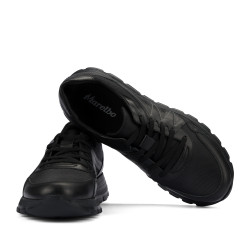 Casualne/sportowe buty męskie 997 czarne kombinowane