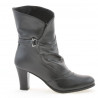 Damskie botki 1116 czarne