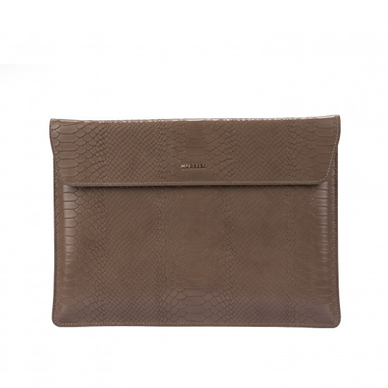 Pokrowiec na laptopa 309g croco taupe