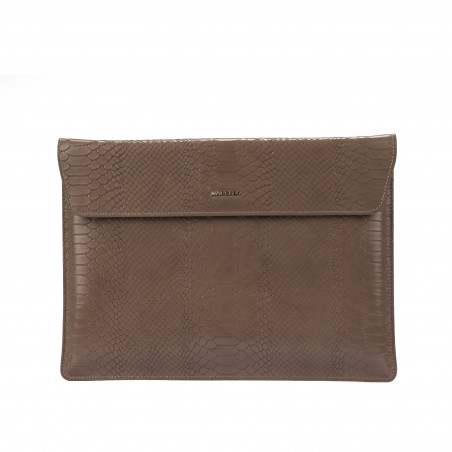 Pokrowiec na laptopa 309g croco taupe