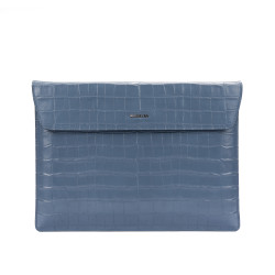 Pokrowiec na laptopa 309g 01 croco niebieski