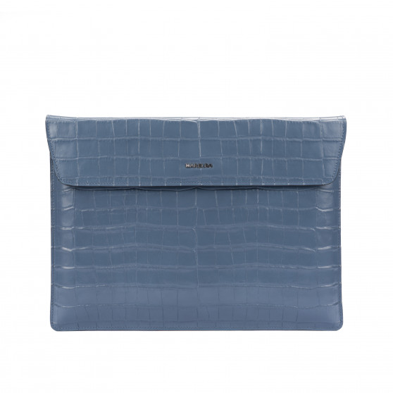 Pokrowiec na laptopa 309g 01 croco niebieski