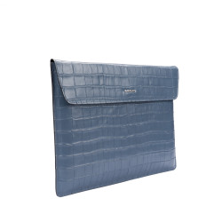 Pokrowiec na laptopa 309g 01 croco niebieski