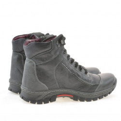 Buty młodzieżowe 479 czarne+szare
