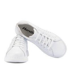 Damskie buty sportowe 6103 biz biały kombinowany