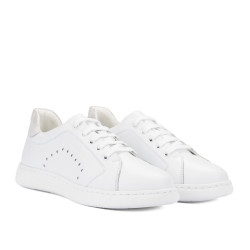 Damskie buty sportowe 6103 biz biały kombinowany