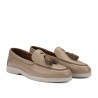 Mokasyny damskie 6096 biz cappuccino