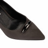 Eleganckie buty damskie 1361 piaskowy welur