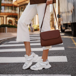 Buty sportowe damskie 6102 biało kombinowane lifestyle