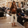 Mokasyny damskie 6096 biz cappuccino lifestyle