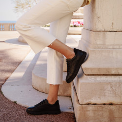 Damskie buty sportowe 6103 czarny biz комбіновані lifestyle