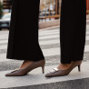 Eleganckie buty damskie 1358 cappuccino lifestyle