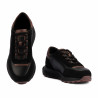 Damskie buty sportowe 6101 biz czarno-kombinowane