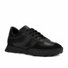 Buty sportowe męskie 9001 czarny kombinowany