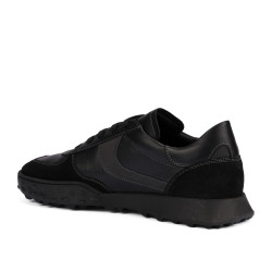 Buty sportowe męskie 9001 czarny kombinowany