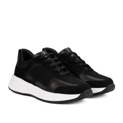 Damskie buty sportowe 6098 czarny łączony