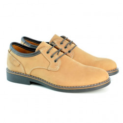 Męskie buty casual 856 bufo brązowe