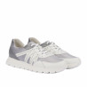 Buty casual/sportowe męskie 997 szary kombinowany