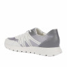 Buty casual/sportowe męskie 997 szary kombinowany