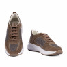 Damskie buty sportowe 6098 piaskowe łączone