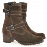 Damskie botki 3278 cafe welur