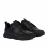 Buty casual/sport męskie 999 czarne kombinowane