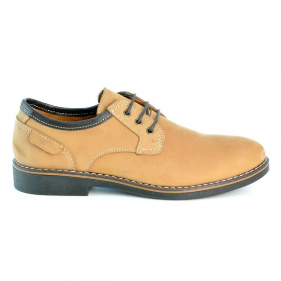 Męskie buty casual 856 bufo brązowe