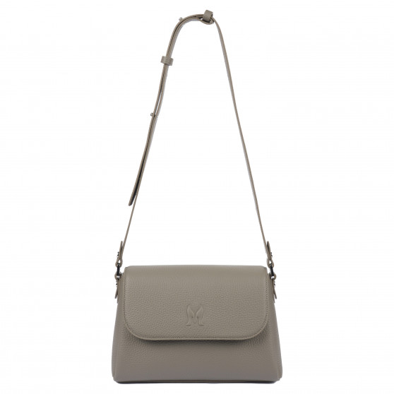 Damska torba na ramię 040g 01 taupe