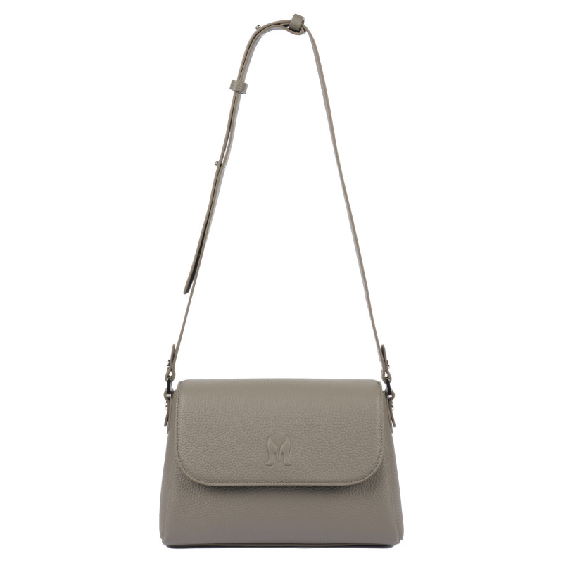 Damska torba na ramię 040g 01 taupe