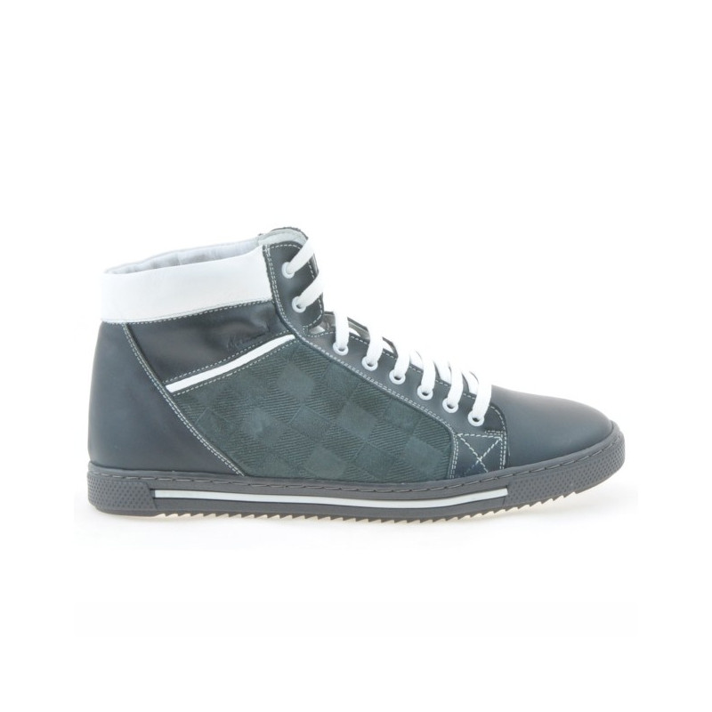 Buty męskie 467 szare+białe